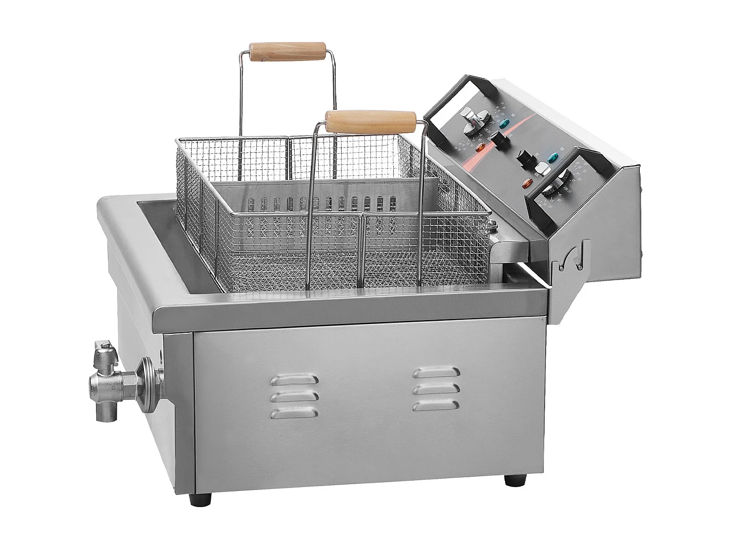 Friteuse Électrique SucceBuy 3000 W 29 L pour Comptoir, Idéale pour Fritures Commerciales et Événements avec Grande Capacité