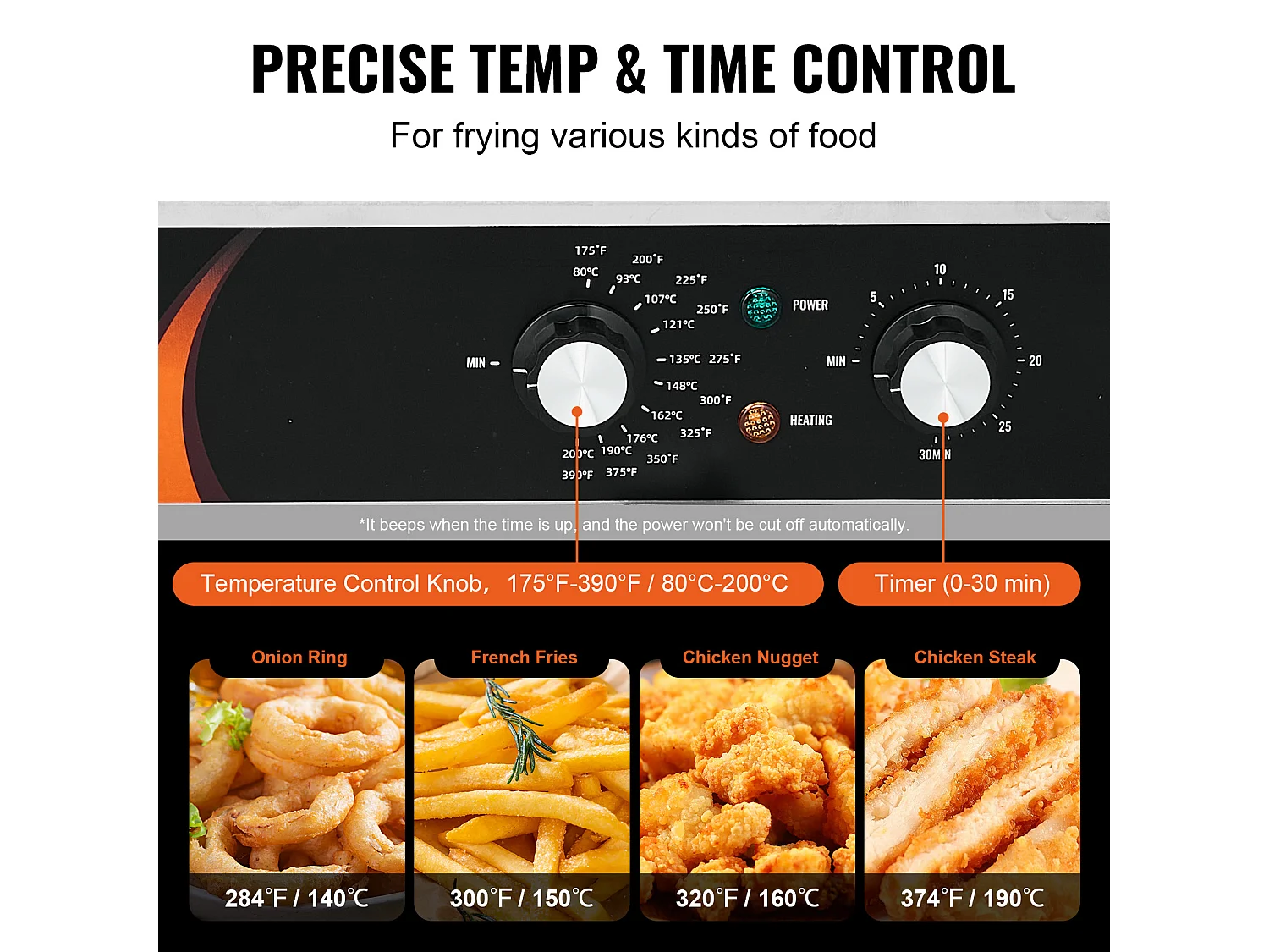 Friteuse Commerciale SucceBuy Friteuse Électrique de Comptoir Double Cuve 3000 W x 2 Capacité de 5,9 L
