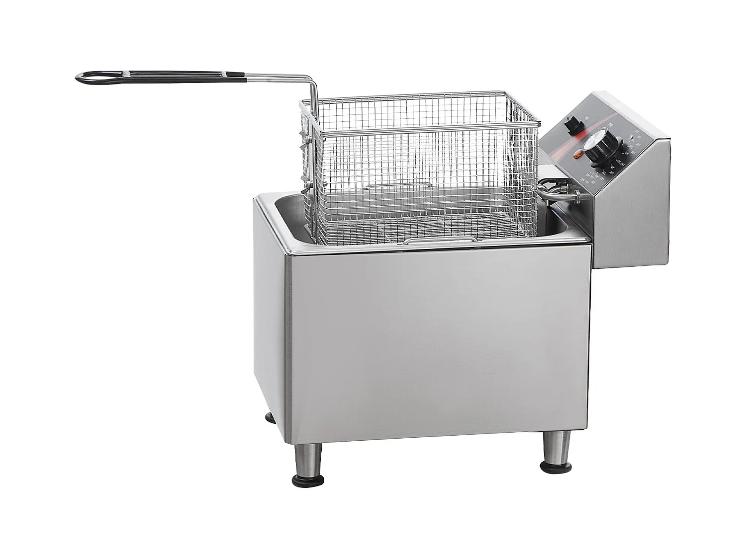 Freidora Eléctrica Comercial SucceBuy 3100 W 9 L 200 °C, Perfecta para Restaurantes y Snacks con Control de Temperatura Preciso