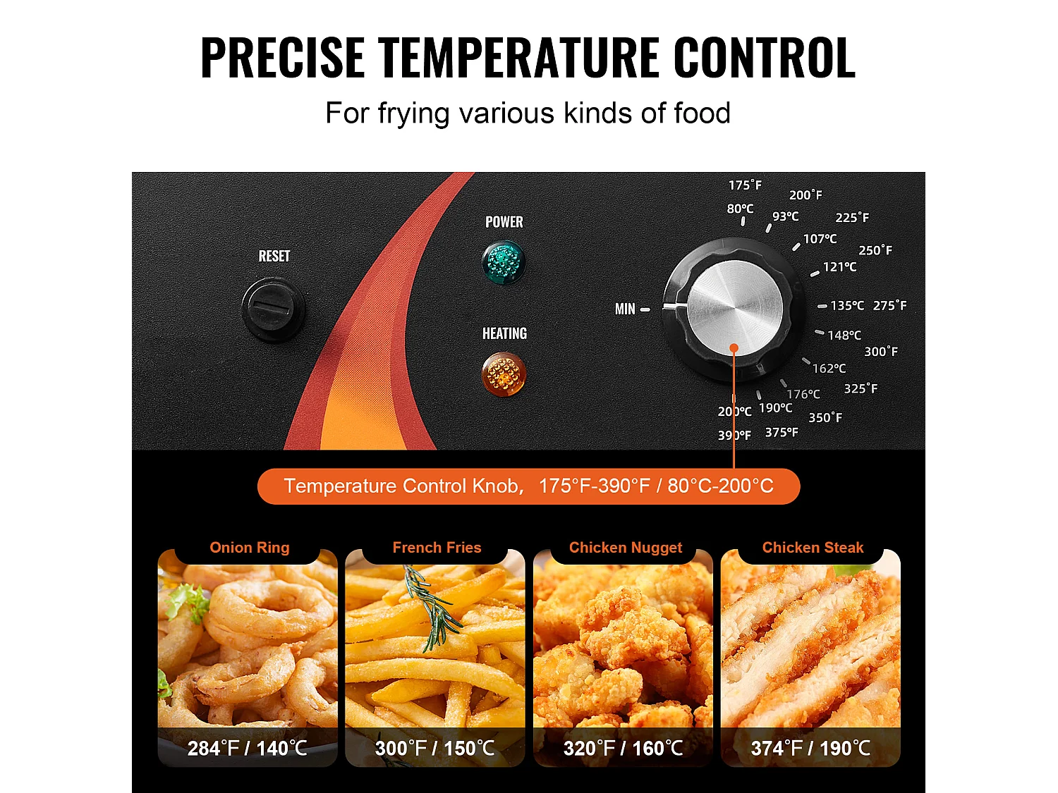 Frytownica Elektryczna SucceBuy Komercyjna 3100 W 9 L 200 °C, Perfect dla Restauracji i Snacków z Precyzyjną Kontrolą Temperatury
