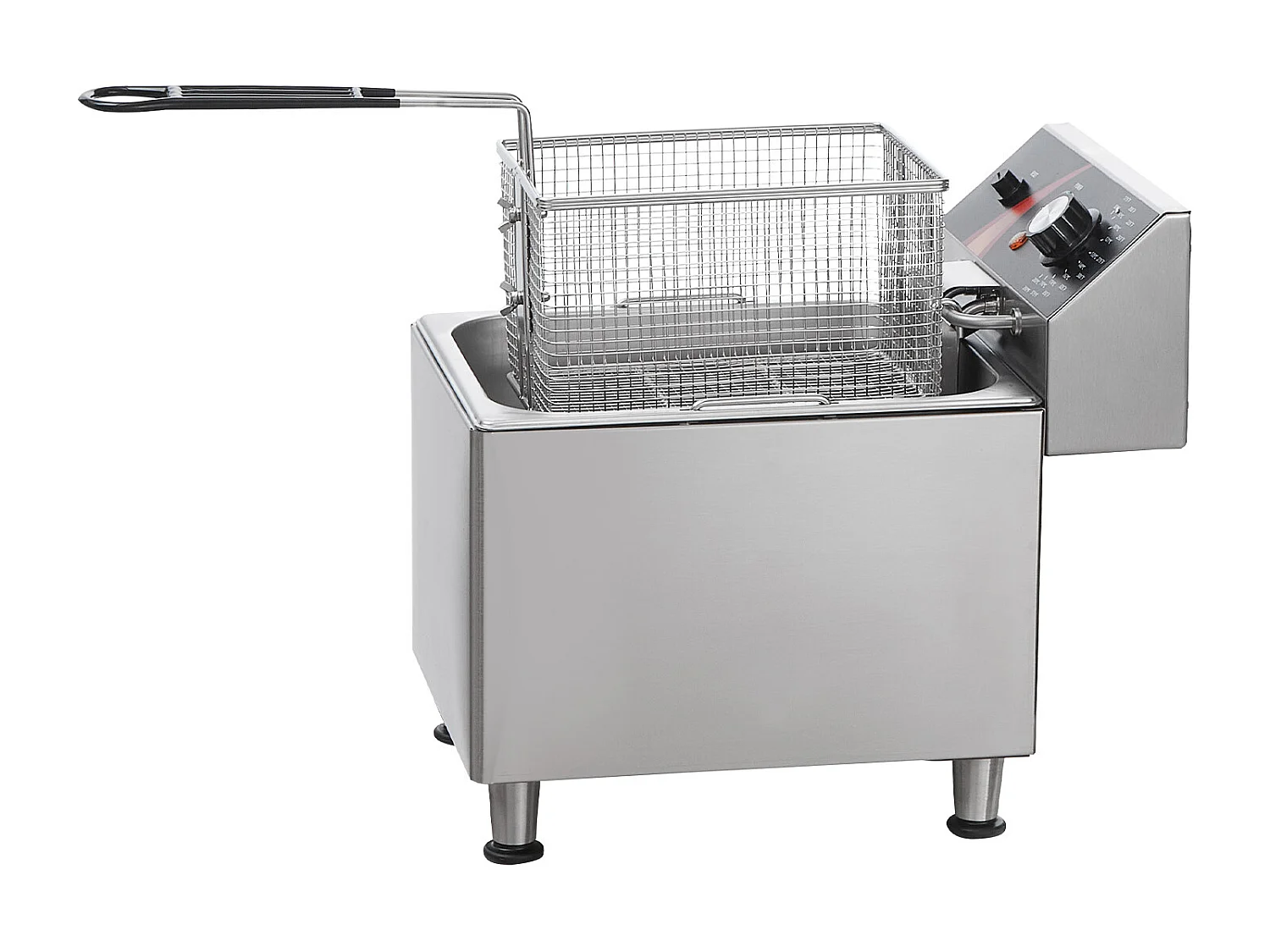 Frytownica Elektryczna SucceBuy Komercyjna 3100 W 9 L 200 °C, Perfect dla Restauracji i Snacków z Precyzyjną Kontrolą Temperatury