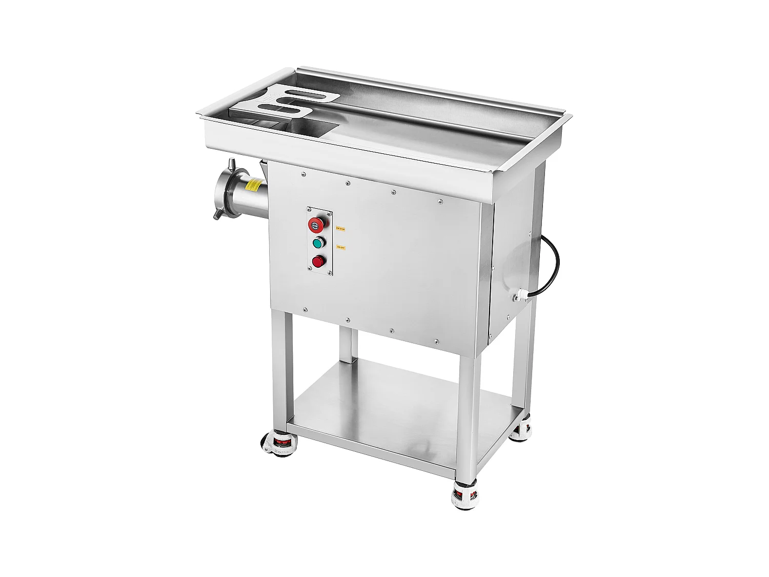 Hachoir à Viande SucceBuy Électrique Commercial 10kg/min 2200 W Industriel, Idéal pour Usage Intensif dans les Cuisines Professionnelles