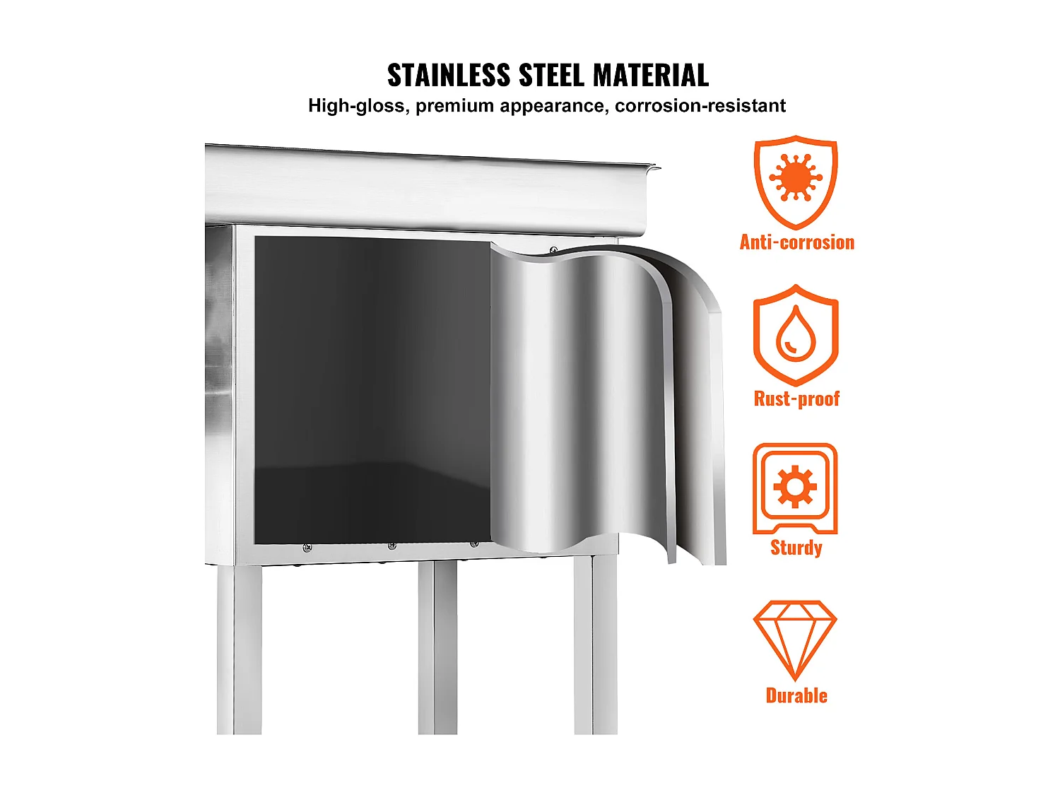 Hachoir à Viande SucceBuy Électrique Commercial 10kg/min 2200 W Industriel, Idéal pour Usage Intensif dans les Cuisines Professionnelles