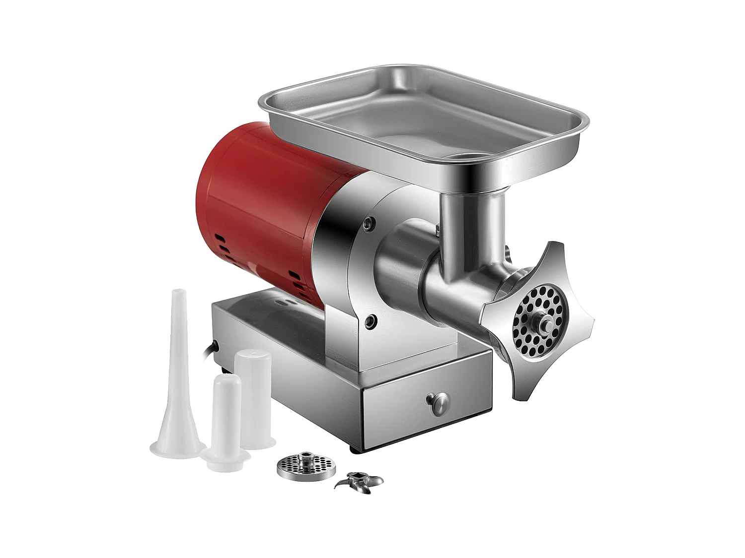 Hachoir à Viande SucceBuy Électrique 5kg/min Hachoir Électrique 1100 W, Excellent pour Cuisine Domestique et Petits Commerces Alimentaires