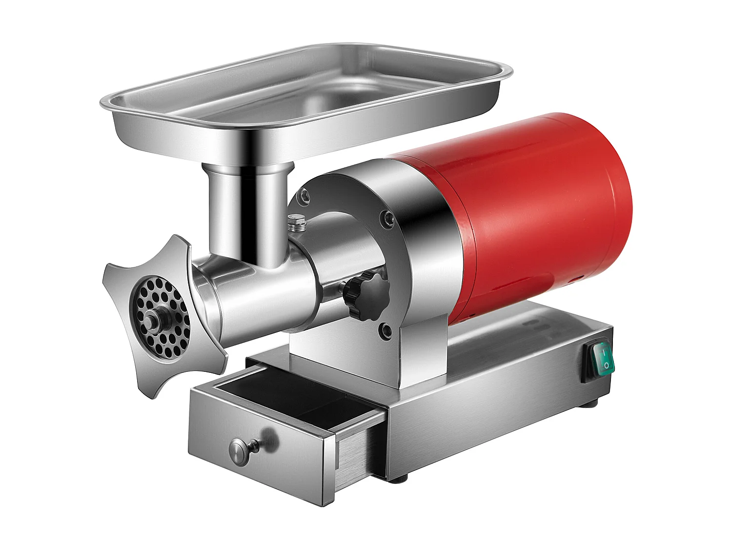 Hachoir à Viande SucceBuy Électrique 5kg/min Hachoir Électrique 1100 W, Excellent pour Cuisine Domestique et Petits Commerces Alimentaires