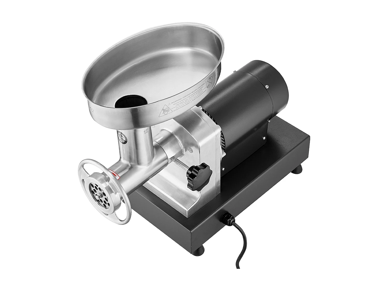 Hachoir à Viande SucceBuy Électrique Commercial 4kg/min Machine à Saucisses Cuisine, Conçu pour Restaurants et Boucheries avec Haute Performance