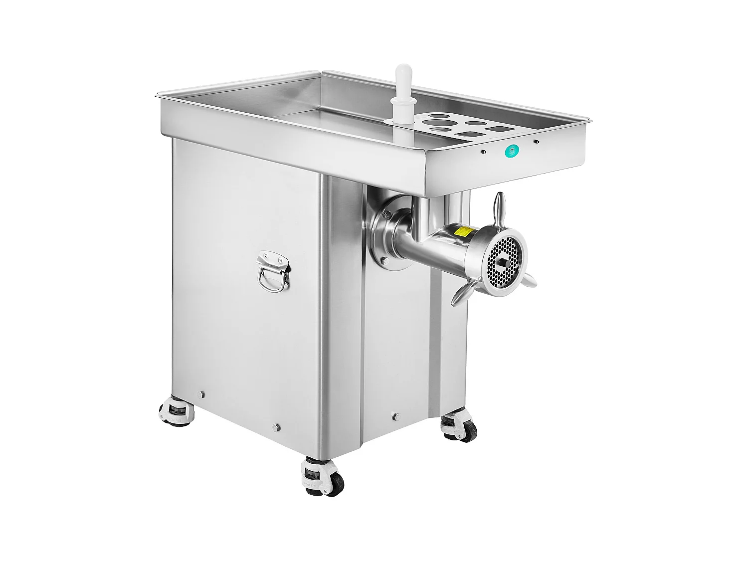 Hachoir à Viande SucceBuy Commercial Capacité de 17kg/min Acier Inoxydable, Parfait pour Préparations de Viande et Saucisses en Grande Quantité