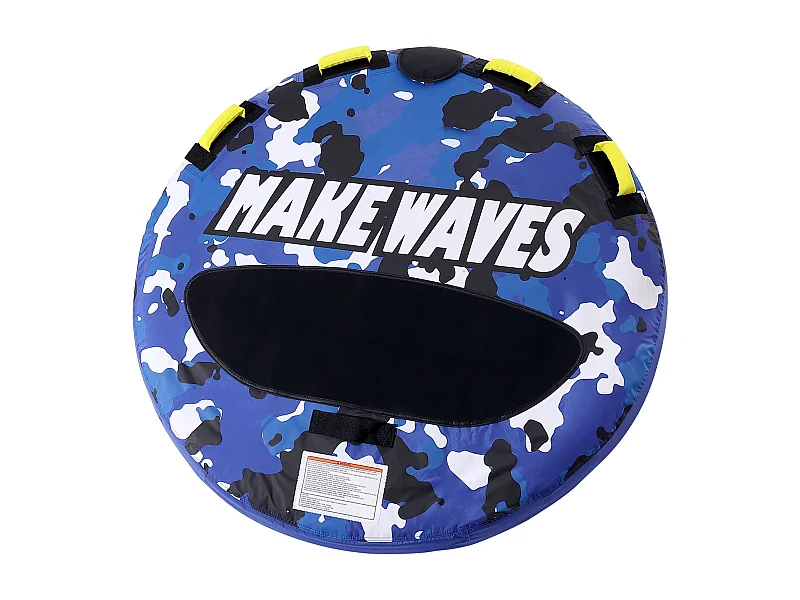 Schleppbarer Tretboot SucceBuy, für 1-2 Personen, 154 kg, 132 cm, Nylon-Hülle, EVA-Griffe