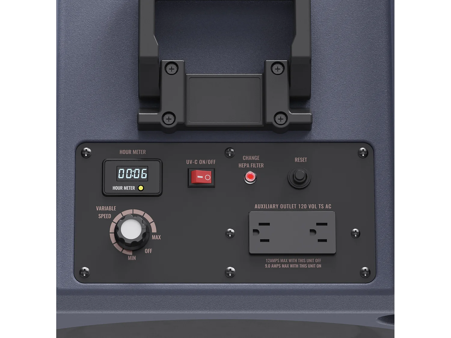 Purificatore d'Aria SucceBuy a 3 Stadi Macchina ad Aria Negativo Impilabile 800 CFM, Progettato per Migliorare la Qualità dell'Aria Interna e Commerciale