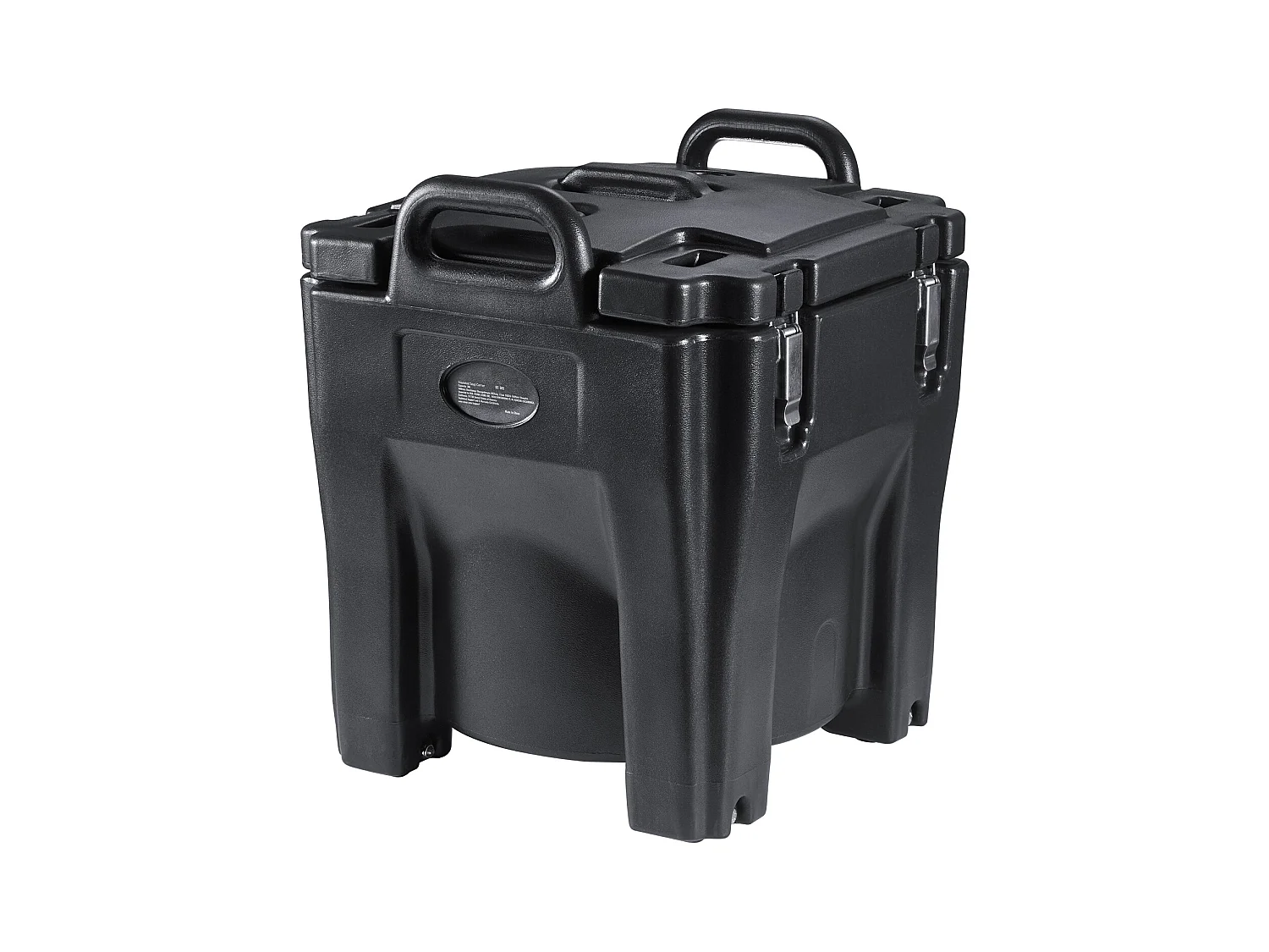 Boîte de Transport Isolé SucceBuy, Porte-Boisson Isolé, Serveur de Boissons Chaudes/Froides et de Soupe de 36 L, Noir