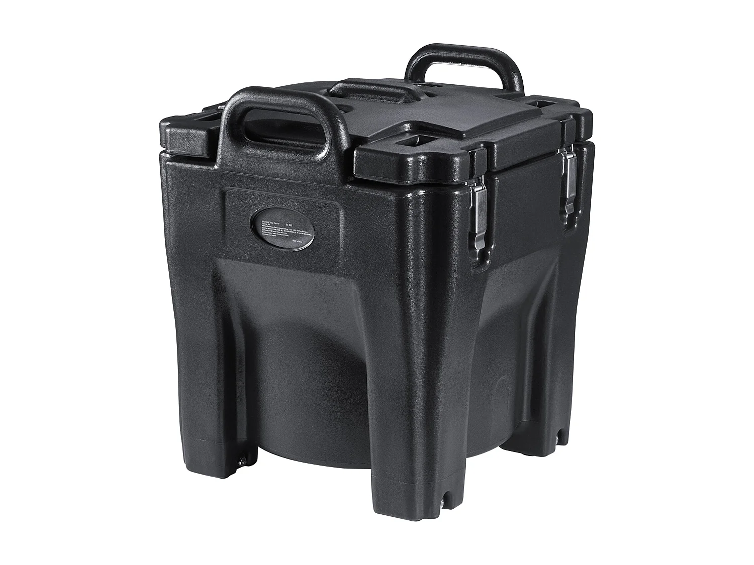 Boîte de Transport Isolé SucceBuy, Porte-Boisson Isolé, Serveur de Boissons Chaudes/Froides et de Soupe de 36 L, Noir