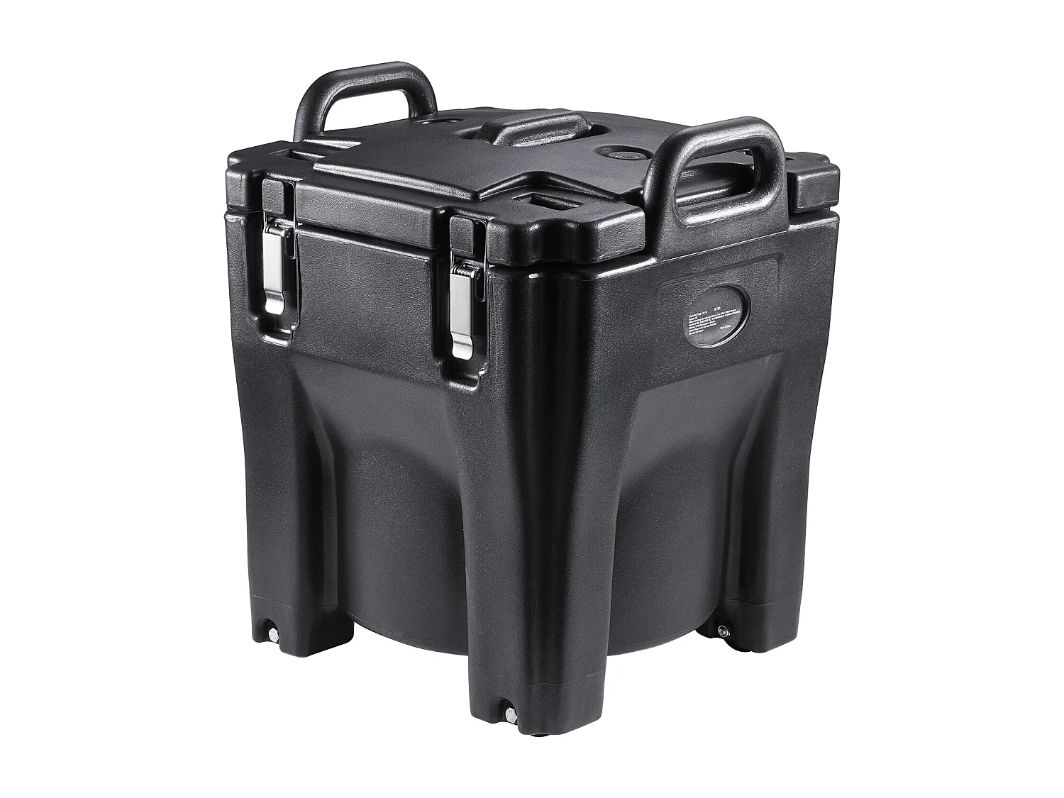 Boîte de Transport Isolé SucceBuy, Porte-Boisson Isolé, Serveur de Boissons Chaudes/Froides et de Soupe de 36 L, Noir