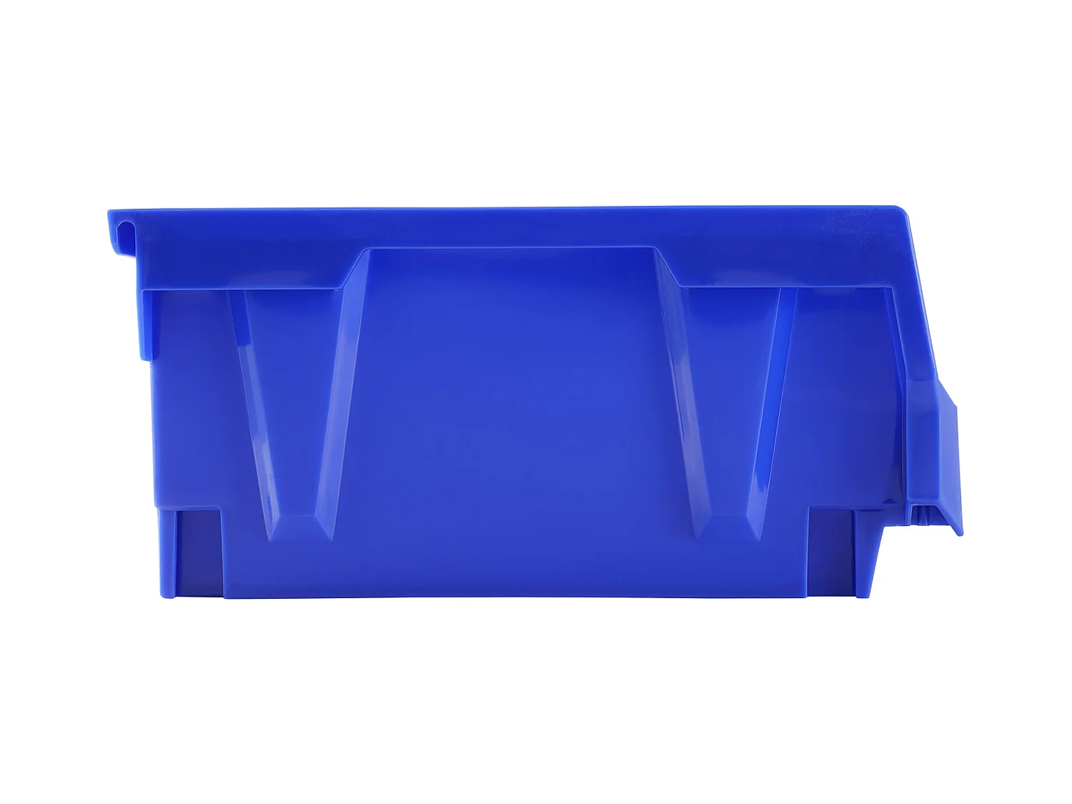 Bacs de Rangement SucceBuy Empilables Suspendus, Lot de 12 Boîtes de Rangement en Plastique, Bleu/Rouge