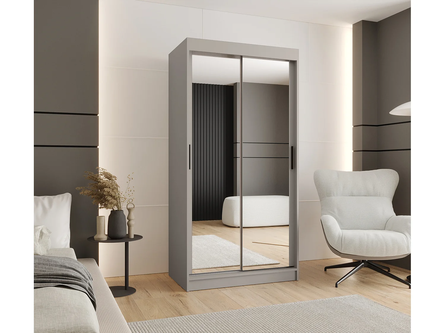 Schuifkast Rubino T3 200/100/62 2-deurs (Kasjmier)