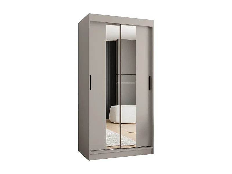 Schwebetürenschrank Rubino T1 200/100/62 2-türig (Kaschmir)