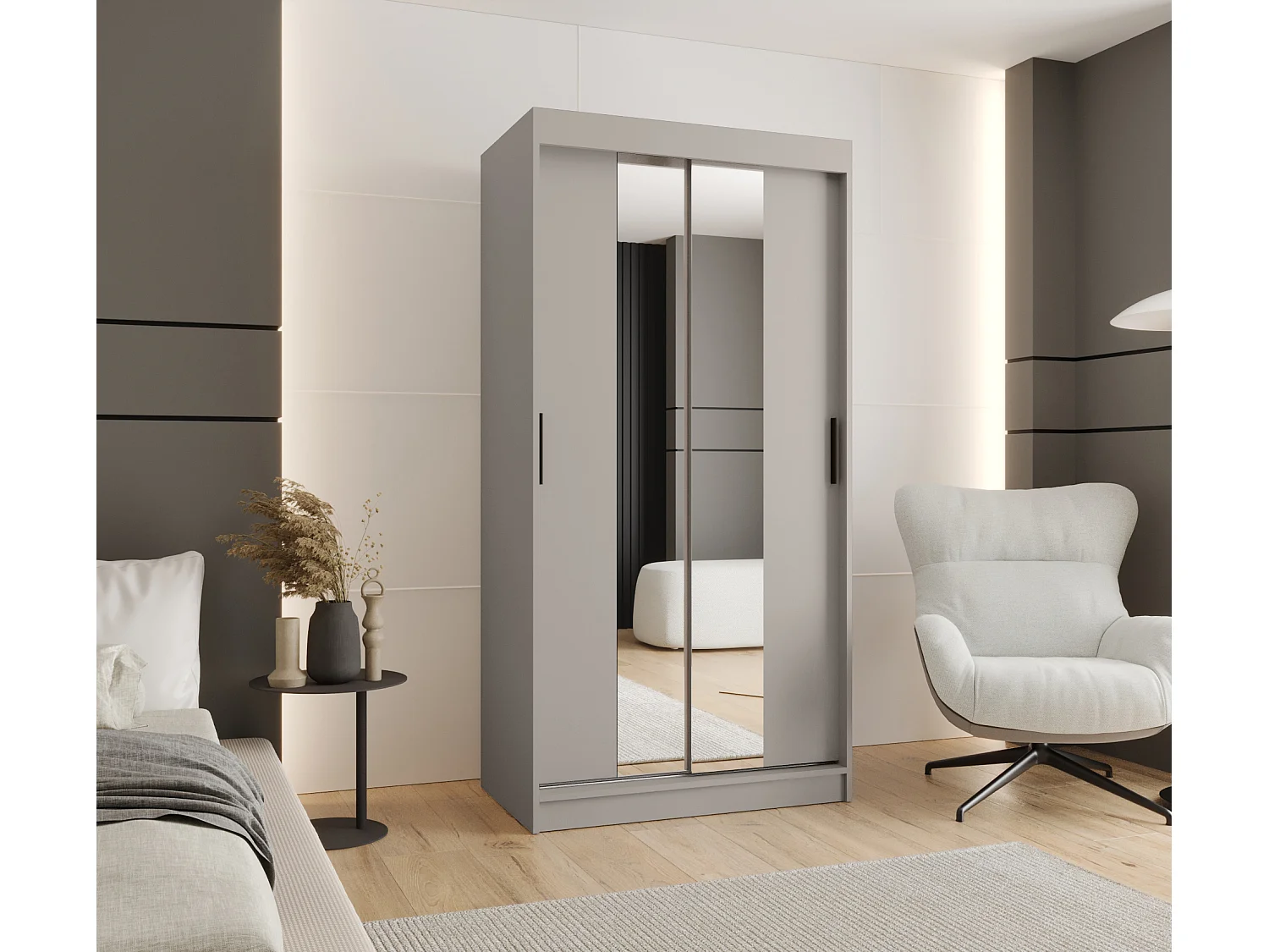 Schuifkast Rubino T1 200/100/62 2-deurs (Kasjmier)