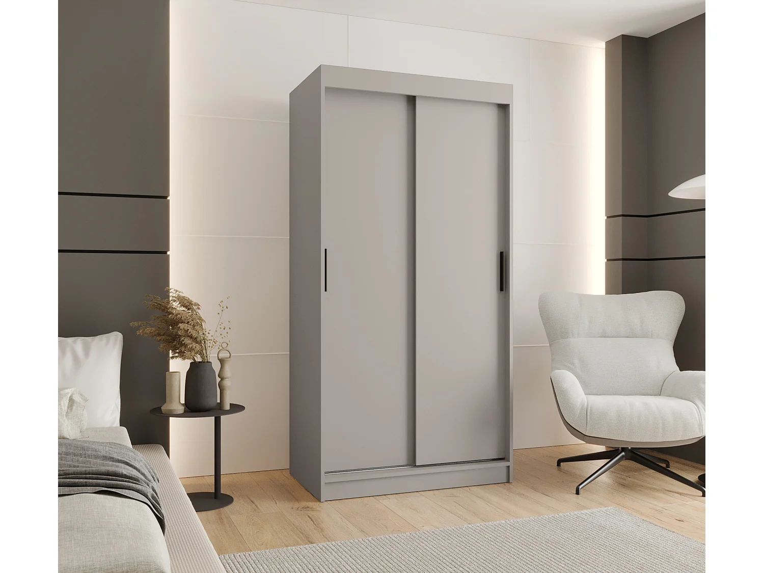 Schuifkast Rubino T 200/100/62 2-deurs (Kasjmier)