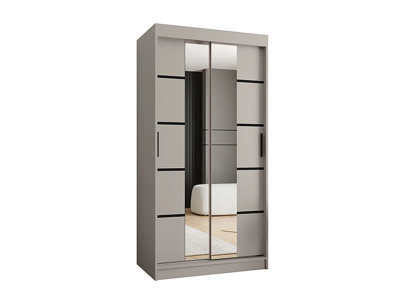 Schuifkast Rubino V4 200/100/62 2-deurs (Kasjmier)