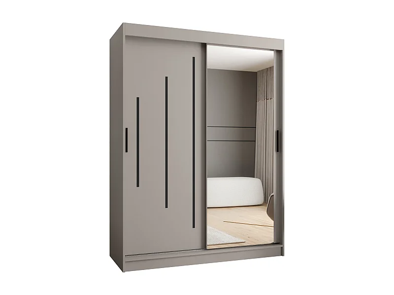 Schuifkast Rubino Y2 200/150/62 2-deurs (Kasjmier)