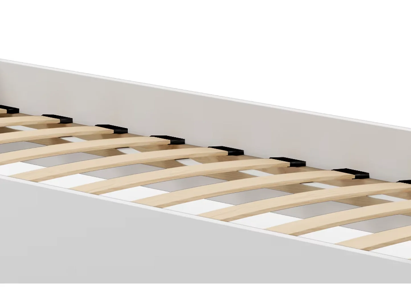 Bett Pinko (80x160)/2x Schlaffläche/Weiss