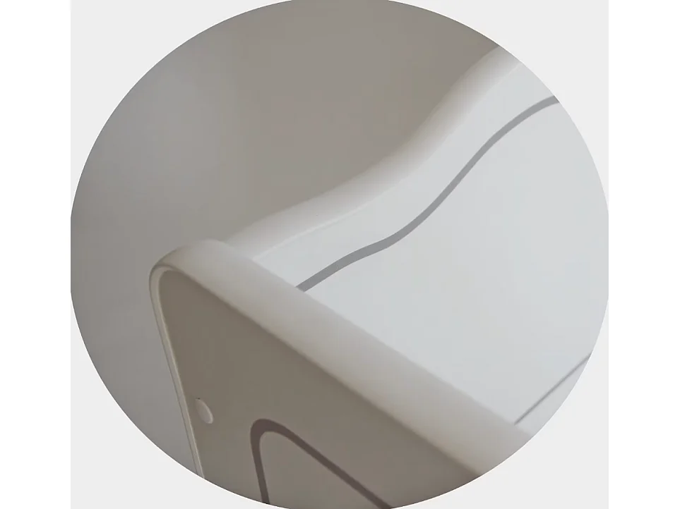 Bett Pinko (80x160)/2x Schlaffläche/Weiss