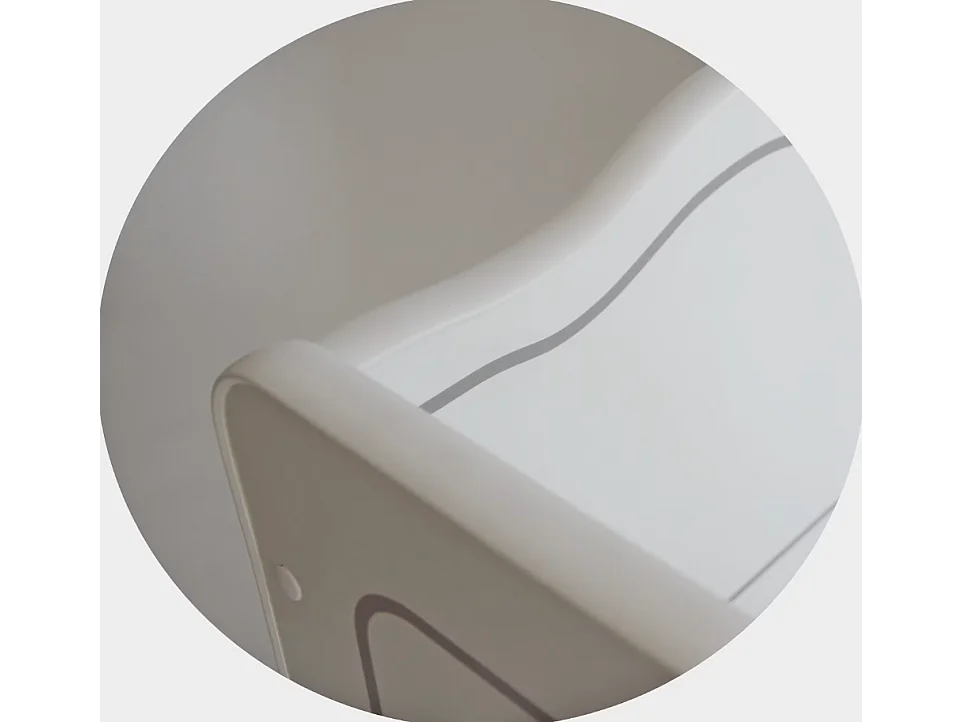 Bett Pinko (80x160)/2x Schlaffläche/Weiss