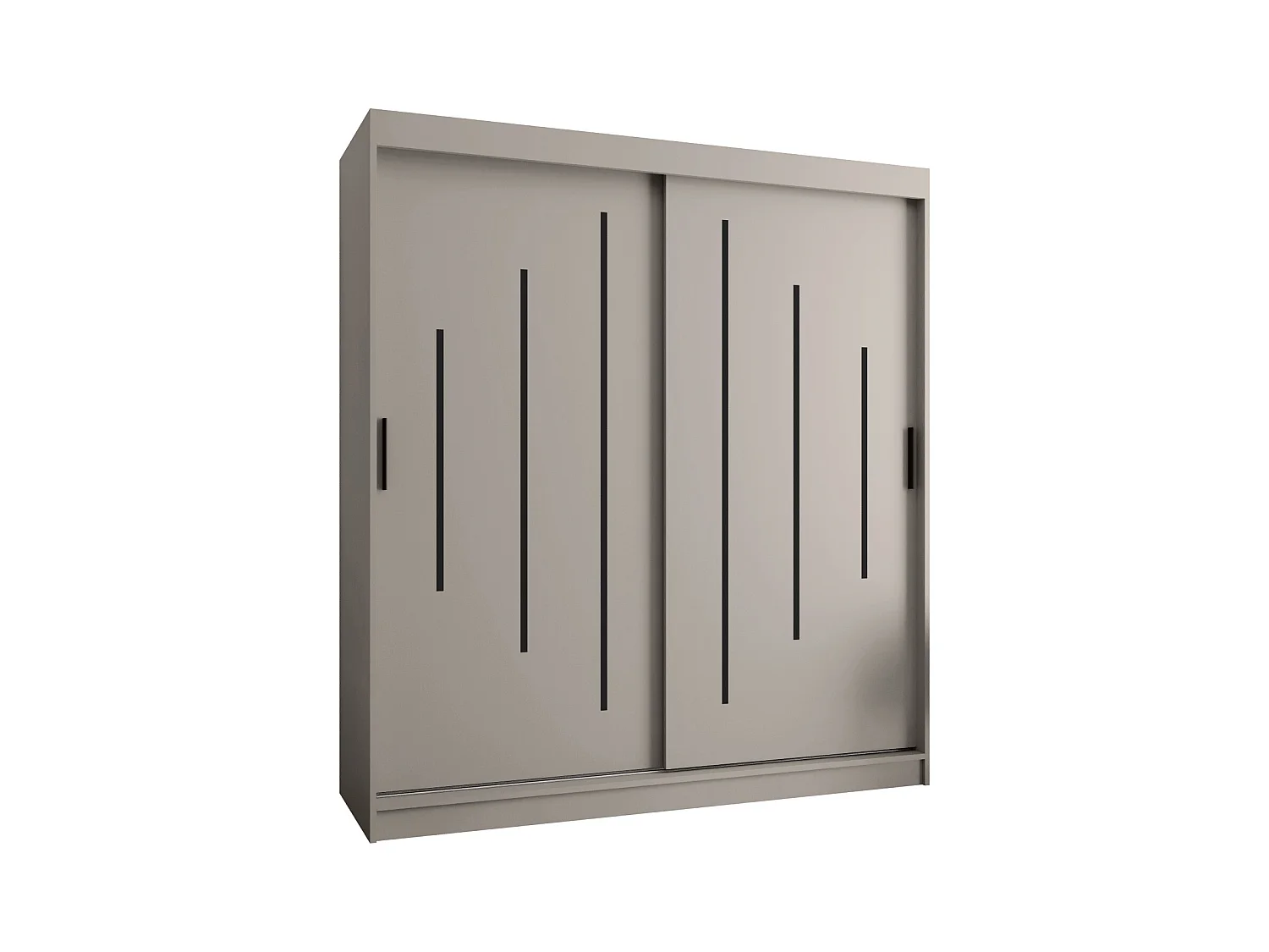 Armoire coulissante 2 portes Rubino Y 200/180/52 (Cachemire)