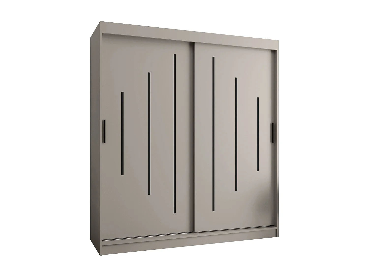 Armoire coulissante 2 portes Rubino Y 200/180/52 (Cachemire)