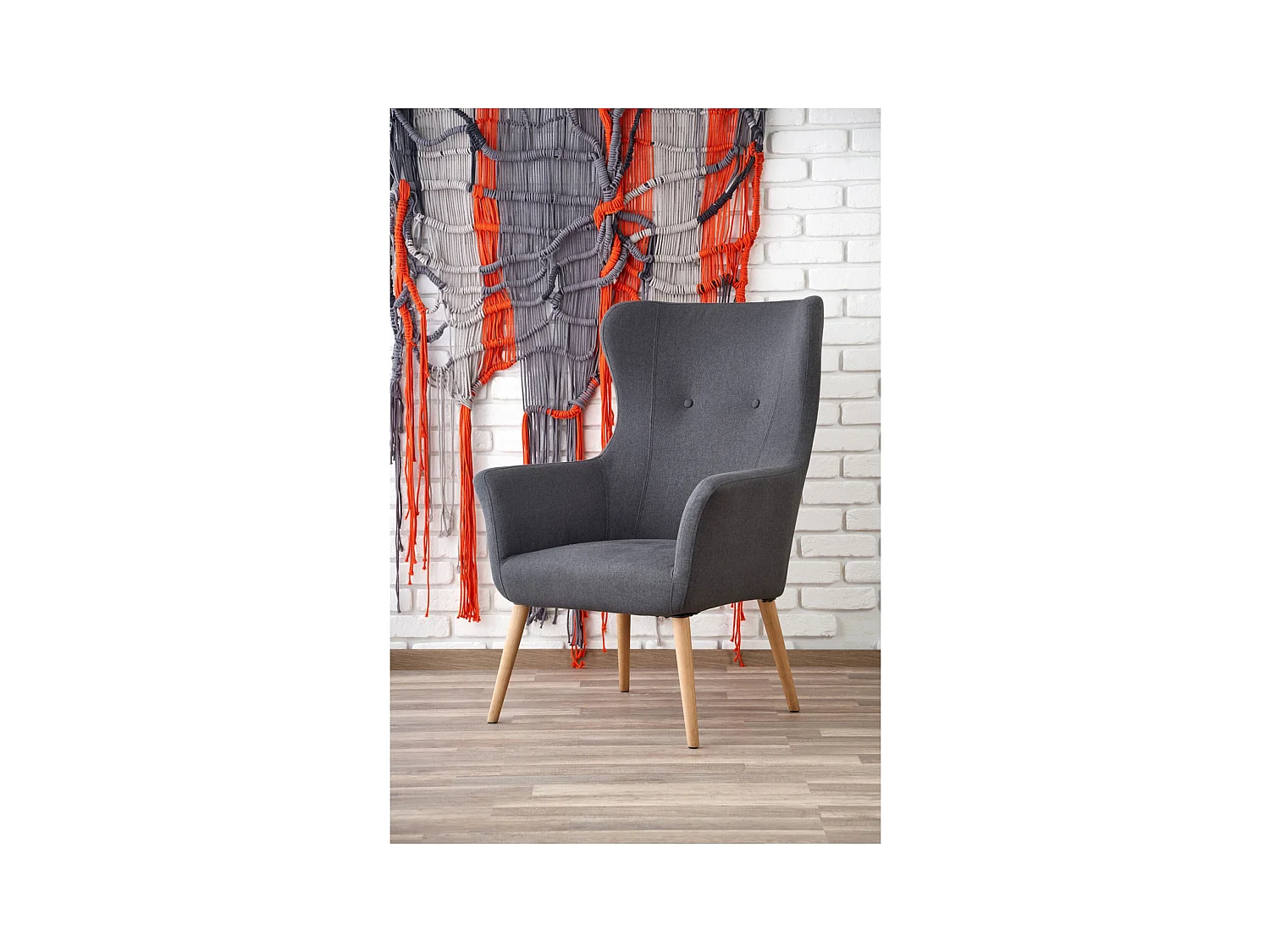 Sessel Cotto/Stoffbezug/Anthracite