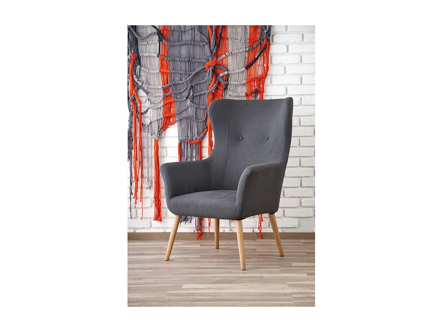 Sessel Cotto/Stoffbezug/Anthracite