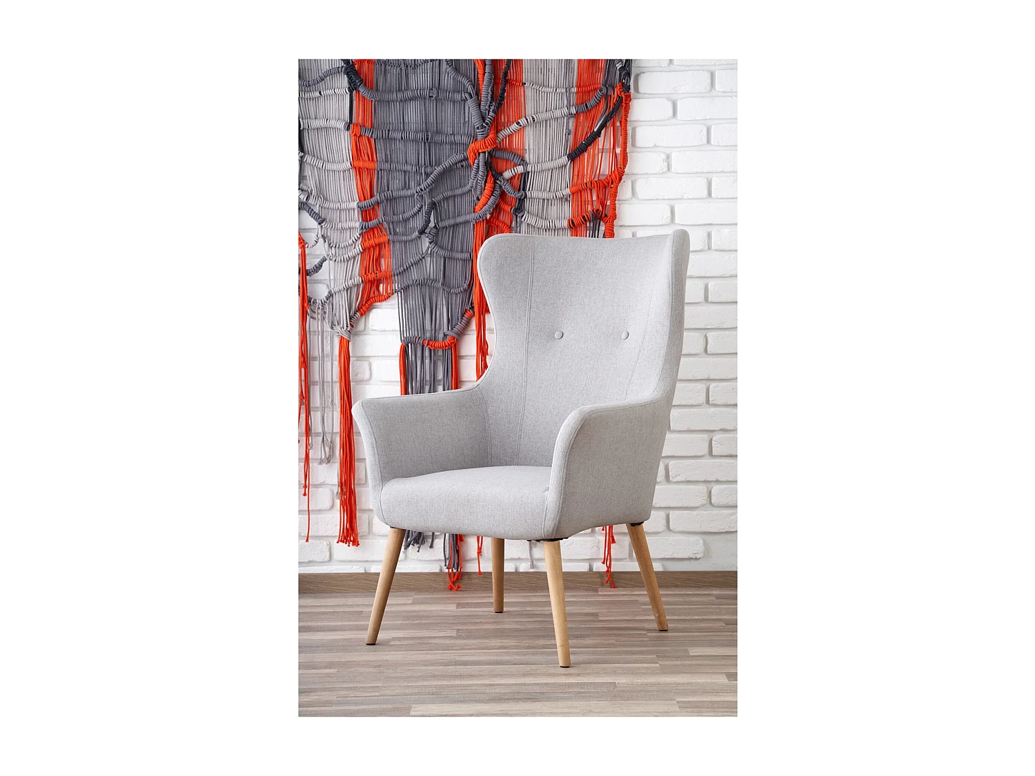 Fauteuil Cotto /Tissu/blanche