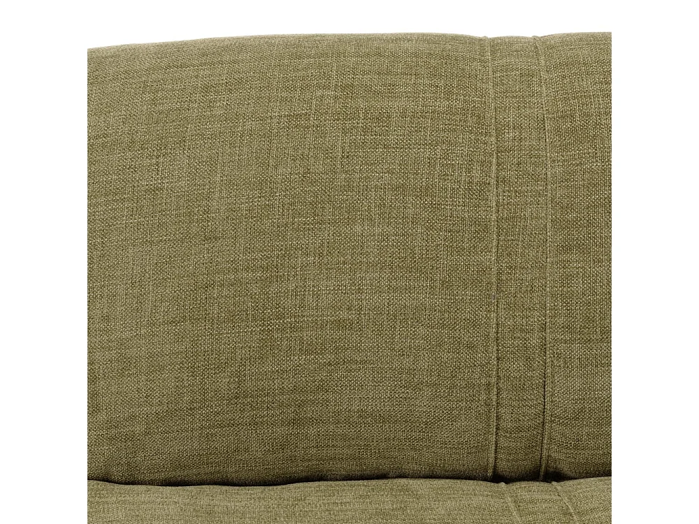 ANGELE - Chauffeuse convertible 2 places en tissu couleur vert