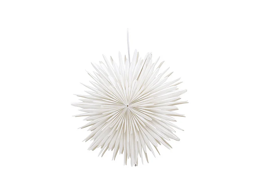 Lampe Suspension Design "Selen" 35cm Blanc