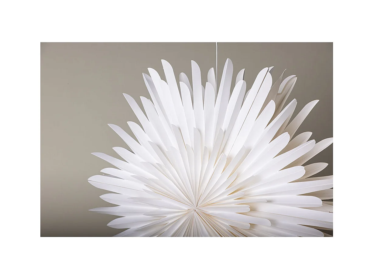 Lampe Suspension Design "Selen" 100cm Blanc