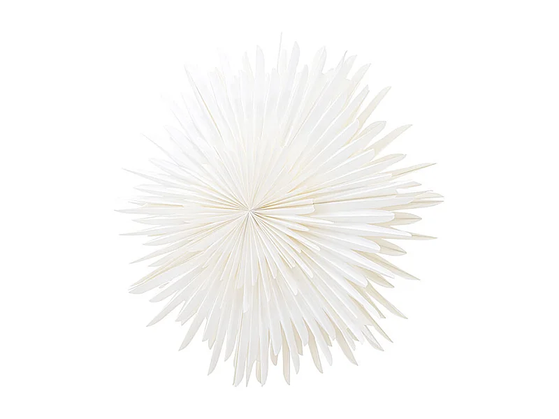 Stella di Natale Sälen con pendente in carta luminosa Ø100cm bianco.
