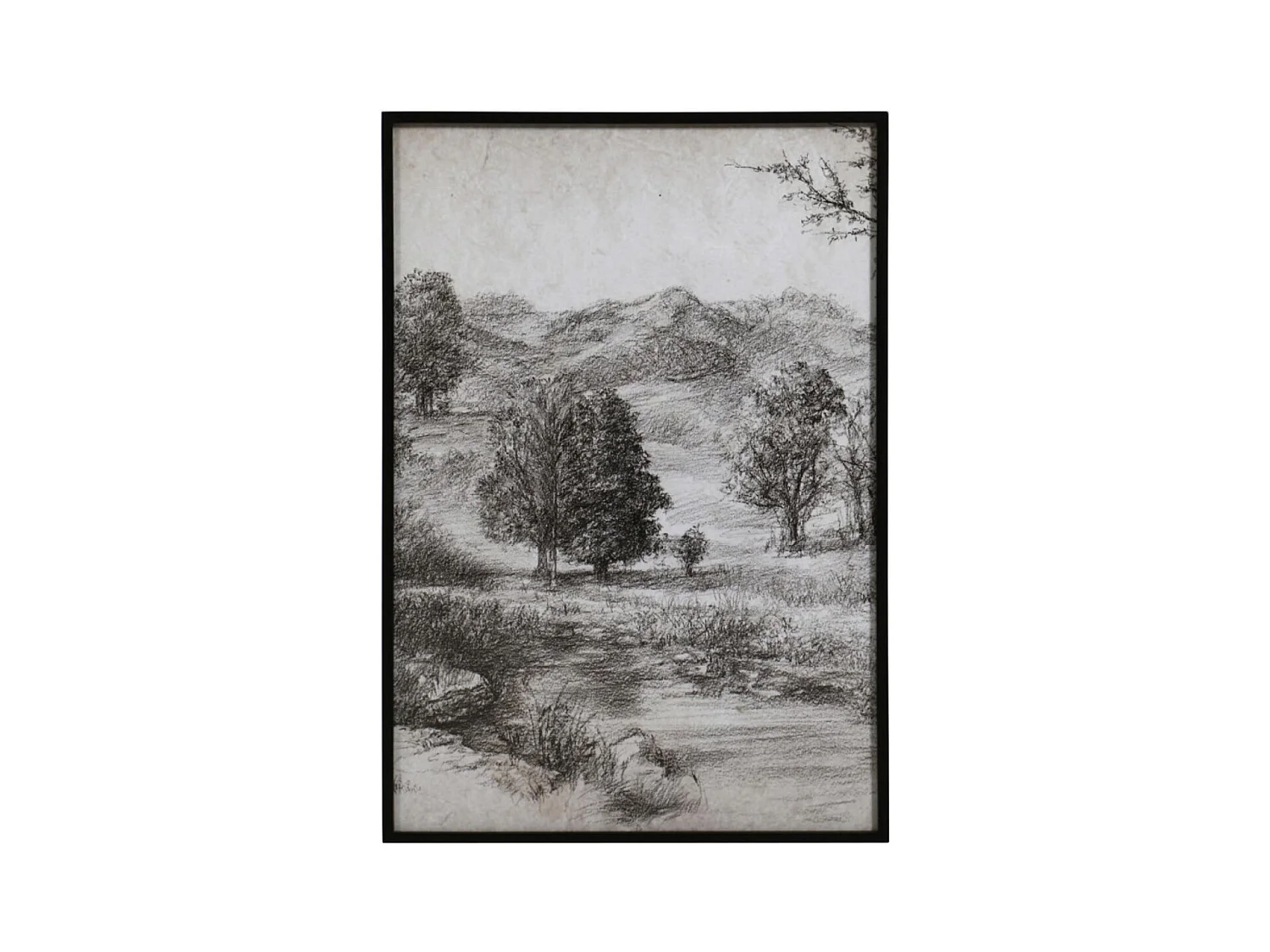 Triptyque toile de jouy Bois Multicolore - Classique Chic Interior's