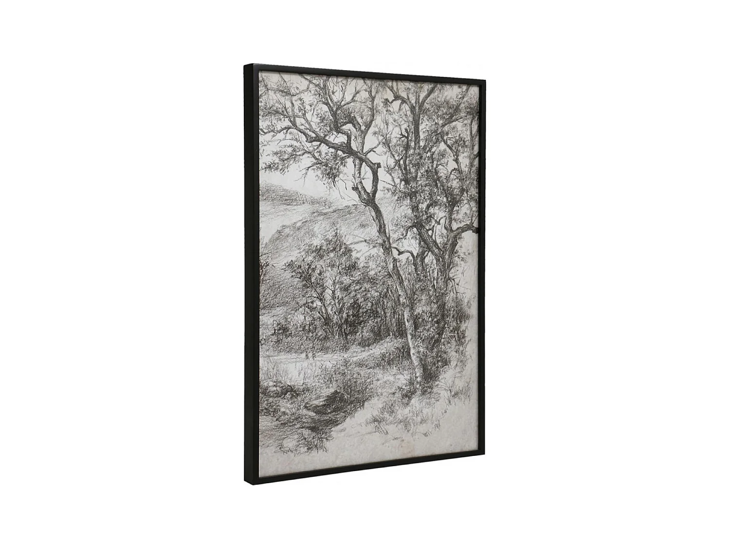Triptyque toile de jouy Bois Multicolore - Classique Chic Interior's