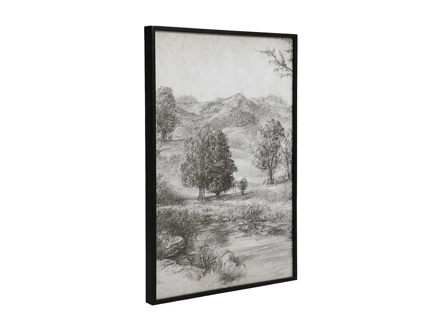 Triptyque toile de jouy Bois Multicolore - Classique Chic Interior's