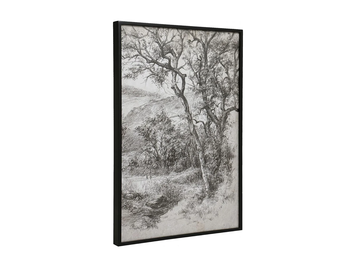 Triptyque toile de jouy Bois Multicolore - Classique Chic Interior's