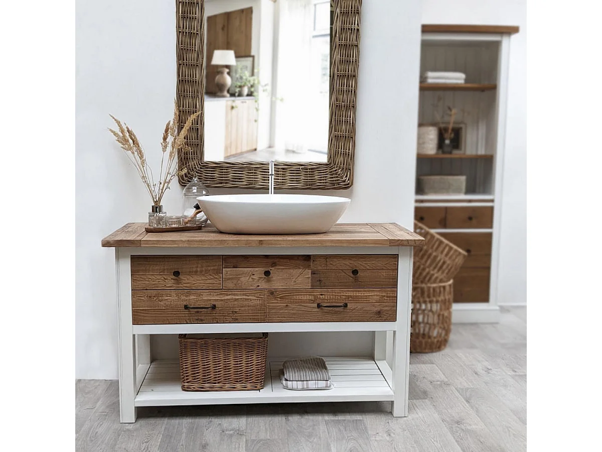 Vasque basse Céramique Blanc - Accessoires Interior's