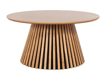 Table basse ronde bois
