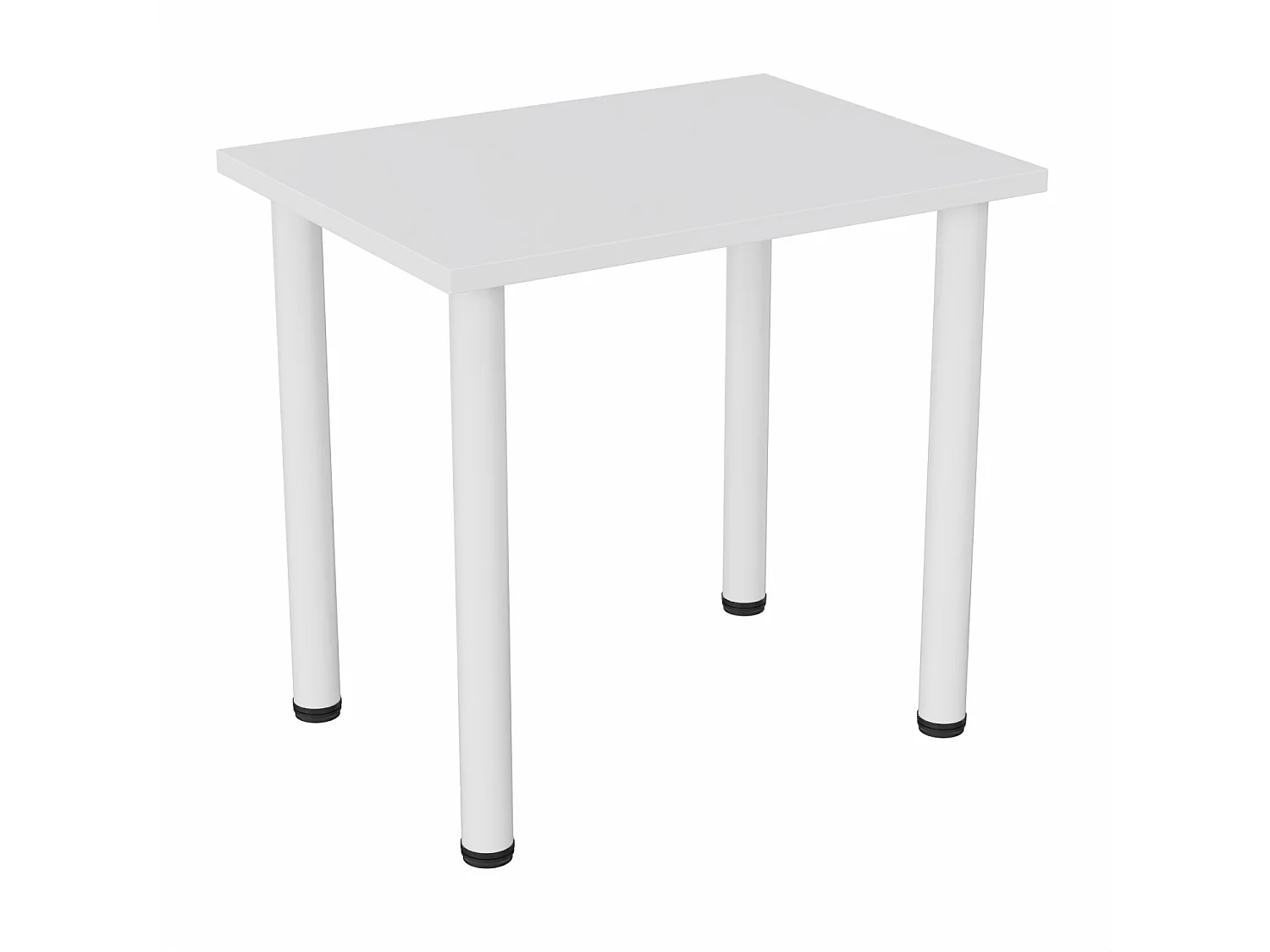 Stół do jadalni, kuchni, biura – mały stół w kolorze dąb artisan / biały, 80 x 60 cm, 100 x 60 cm