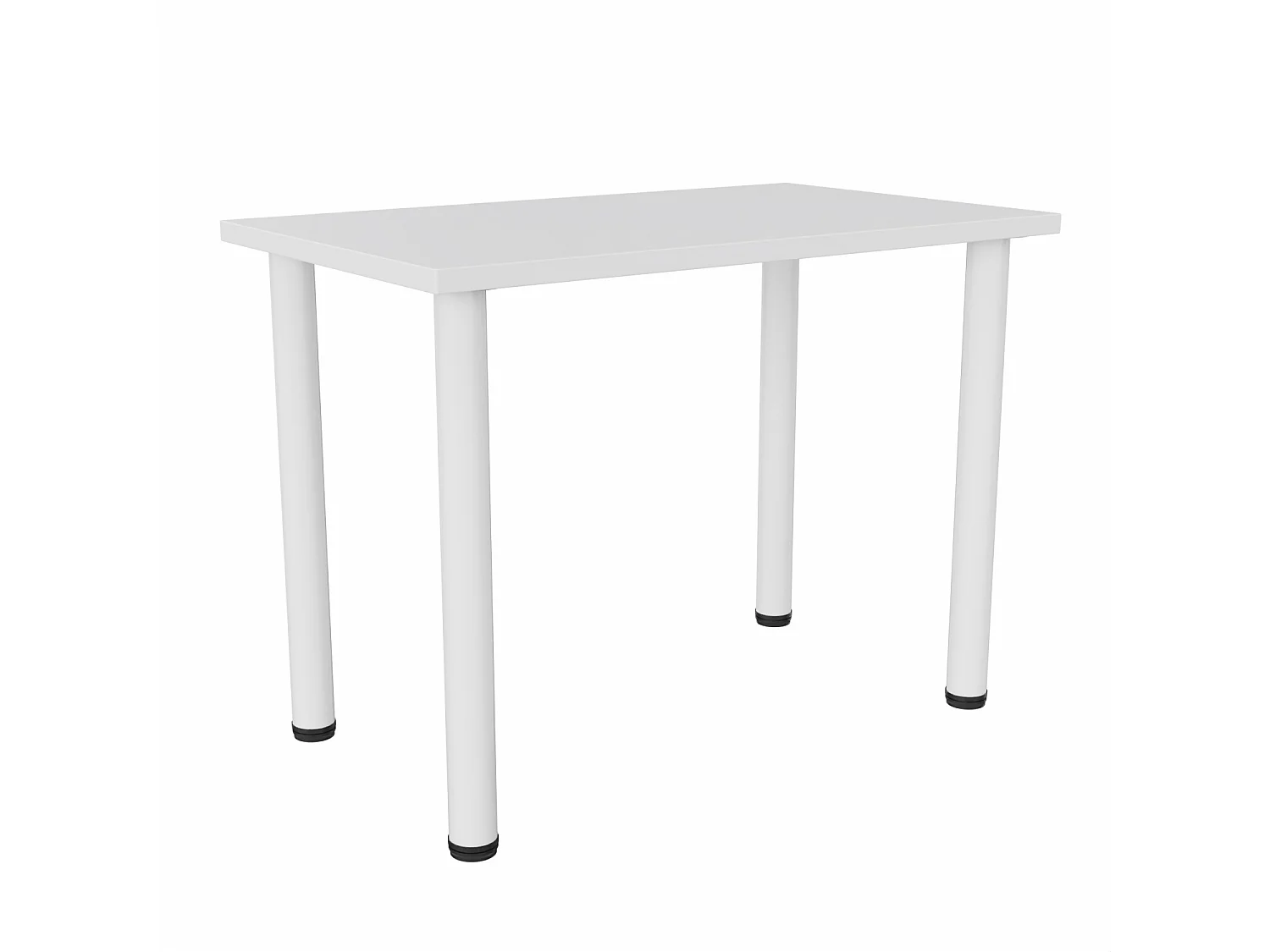 Ess-, Küchen- und Bürotisch, kleiner Tisch in Artisan‑Eiche und Weiß, 80 x 60 cm, 100 x 60 cm