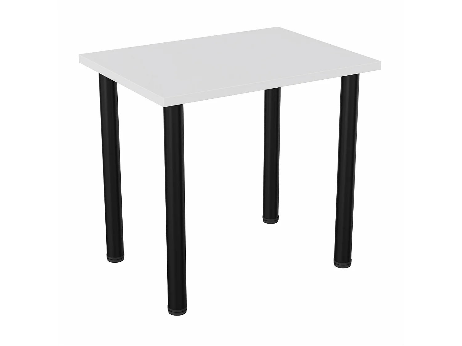 Ess-, Küchen- und Bürotisch, kleiner Tisch in Artisan‑Eiche und Weiß, 80 x 60 cm, 100 x 60 cm