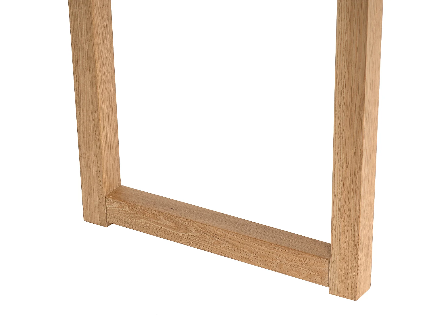 Console bureau - Coloris : Naturel - NELIZAR