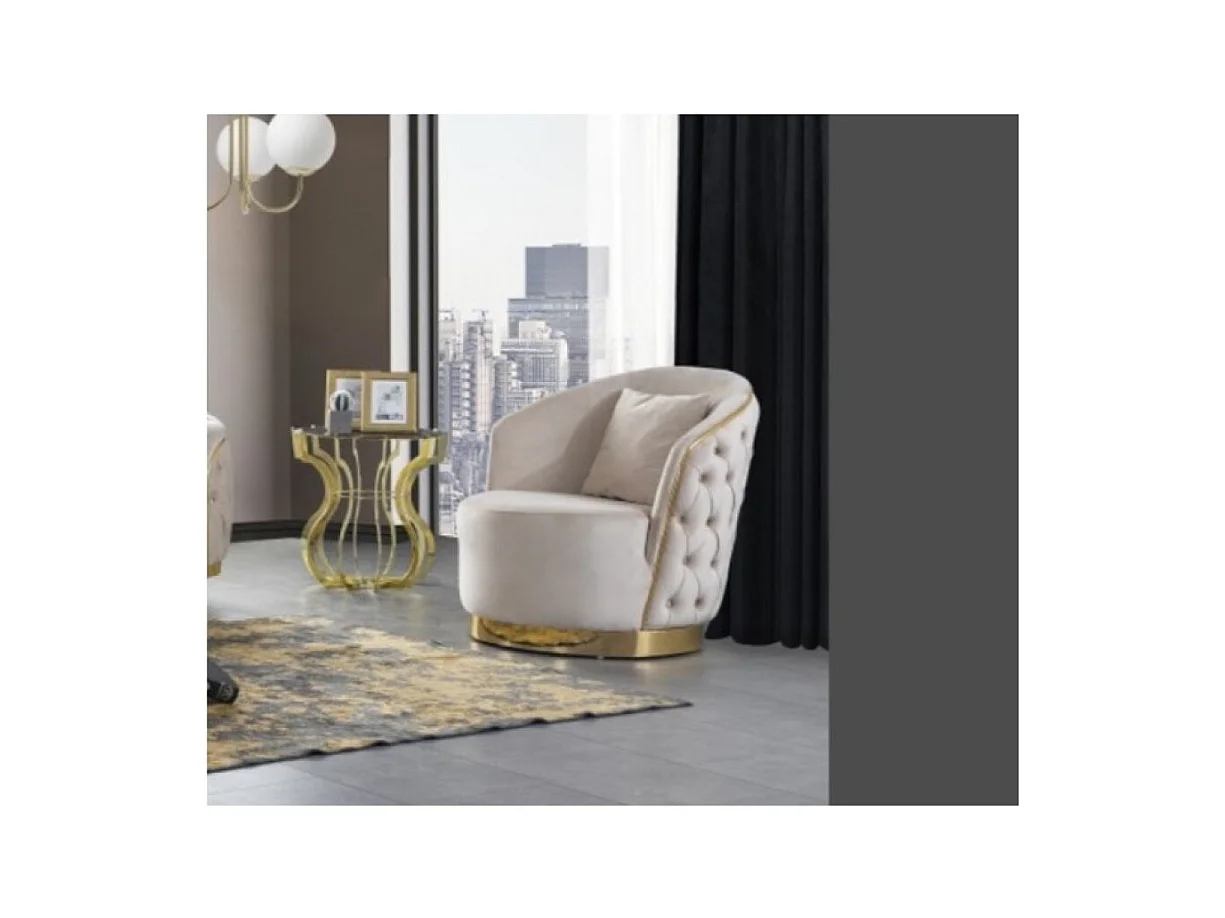 Poltrona Ludvig /Tessuto/beige