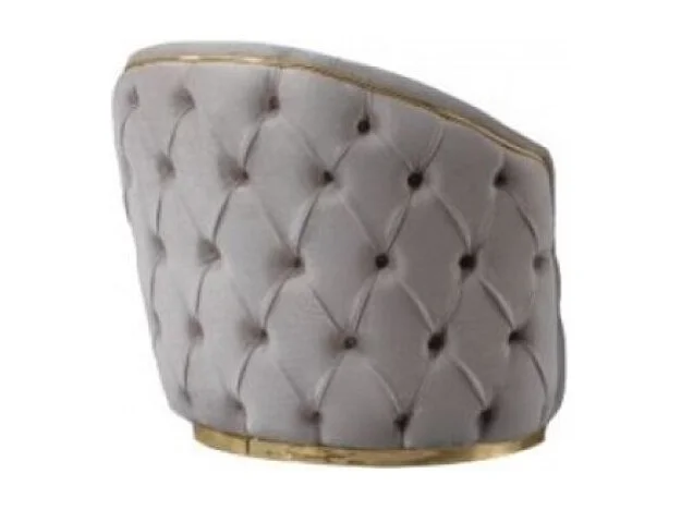 Poltrona Ludvig /Tessuto/Grigio