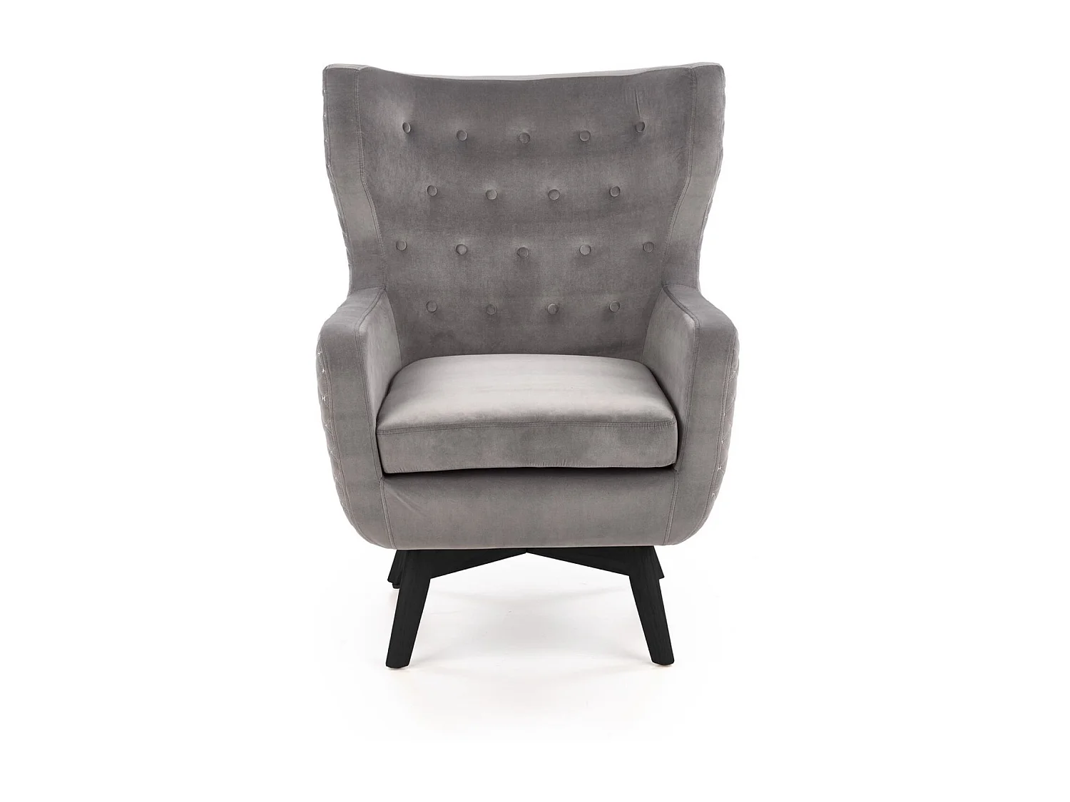 Poltrona Marvel/Tessuto/grigio