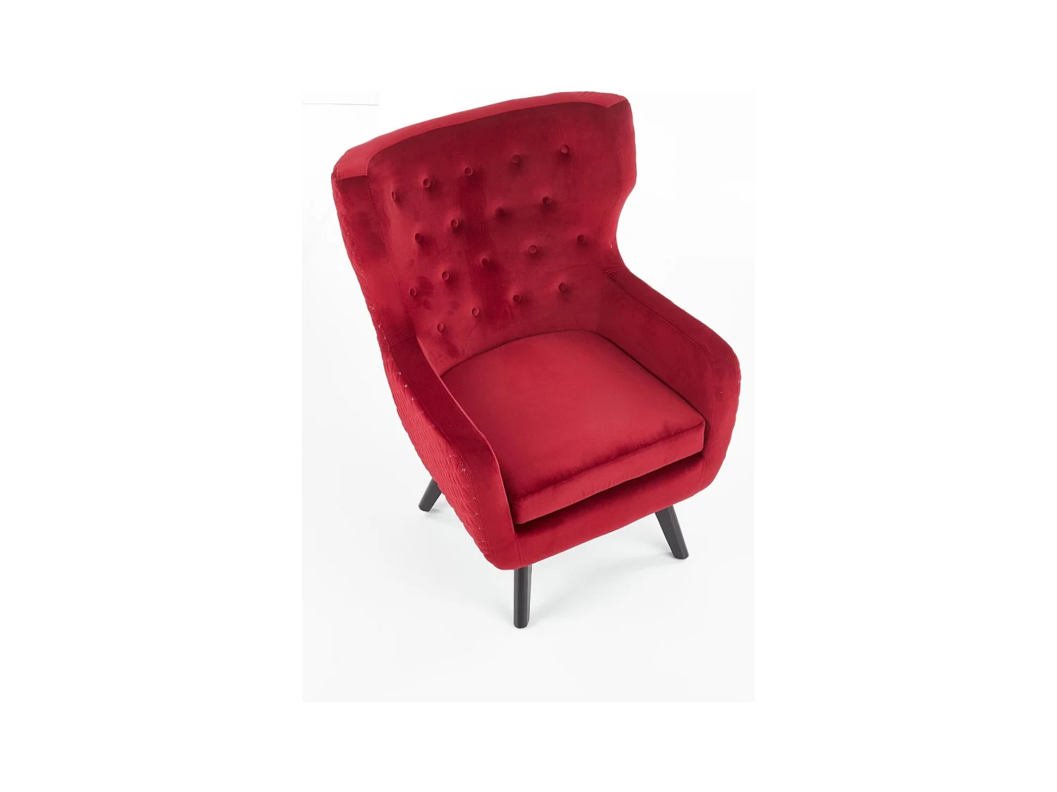 Sessel Marvel/Stoffbezug/Rot