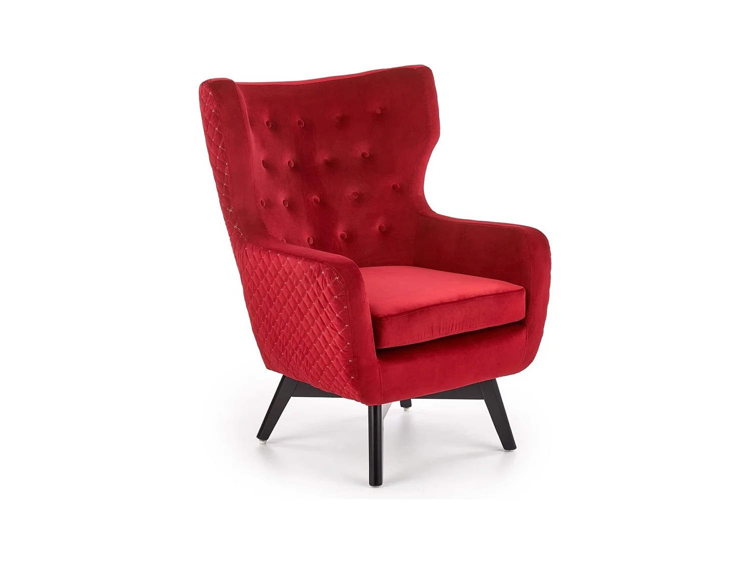 Sessel Marvel/Stoffbezug/Rot